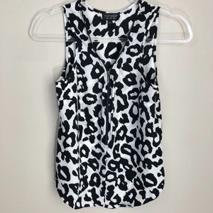 🎉 FINAL PRICE DROP 🎉 TopShop Black White Tank Blouse